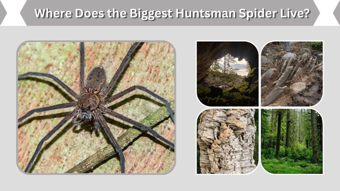 Where Does the Biggest Huntsman Spider Live?