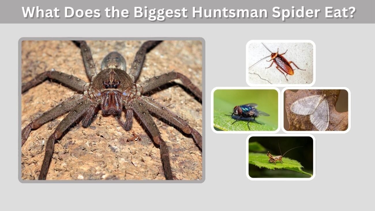 What Does the Biggest Huntsman Spider Eat?