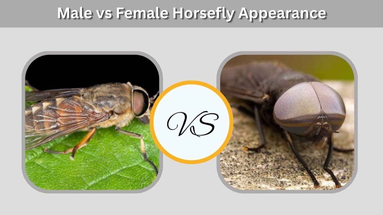Male vs Female Horsefly Appearance
