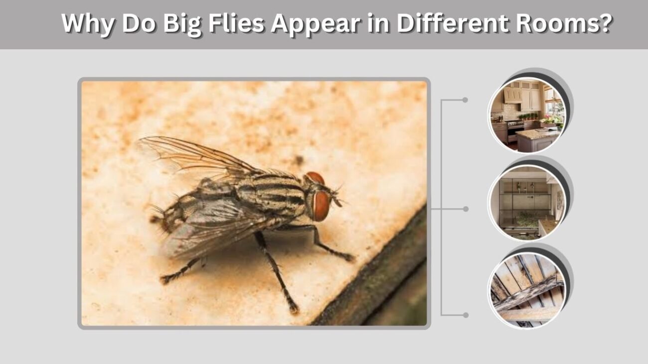 Why Do Big Flies Appear in Different Rooms?