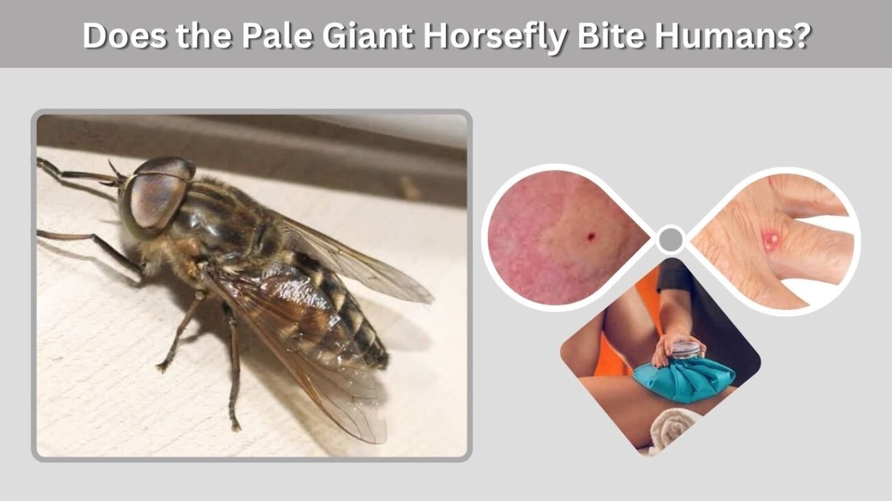 Does the Pale Giant Horsefly Bite Humans?