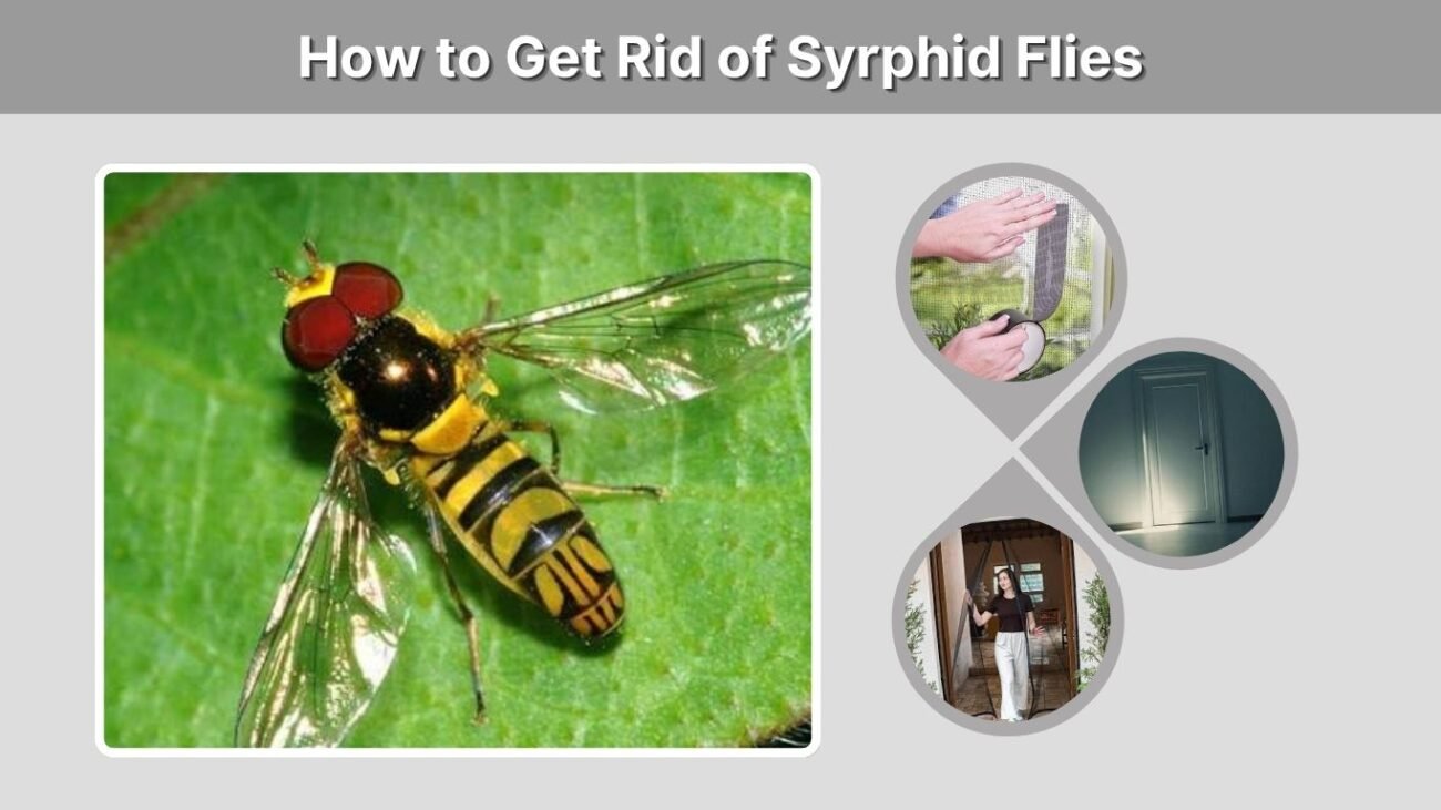How to Get Rid of Syrphid Flies