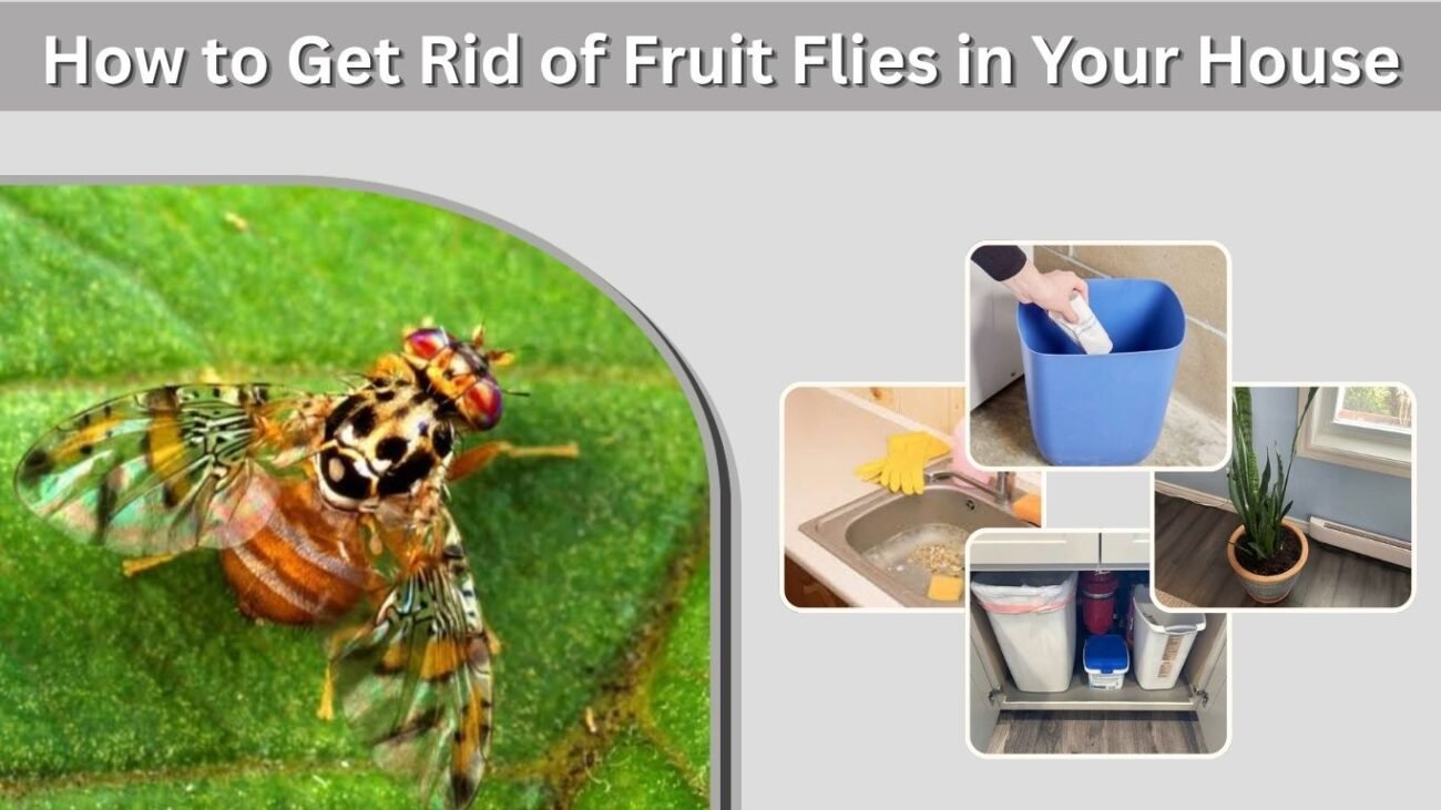 How to Get Rid of Fruit Flies in Your House Fast & Easy
