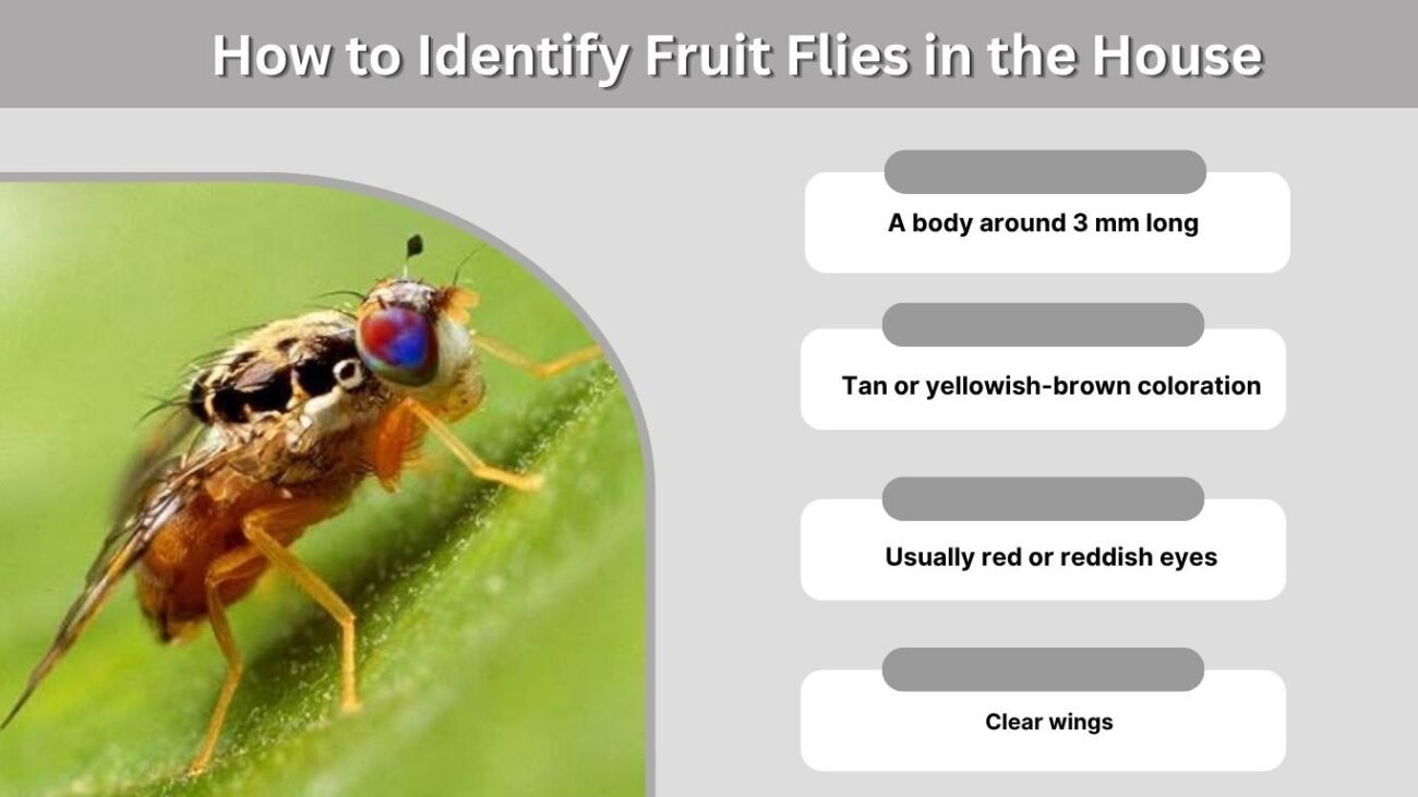 How to Identify Fruit Flies in the House