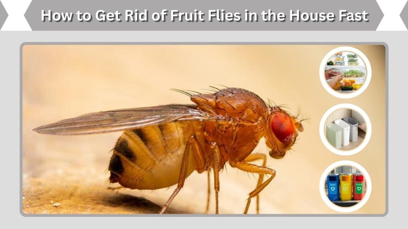 How to Get Rid of Fruit Flies in the House Fast