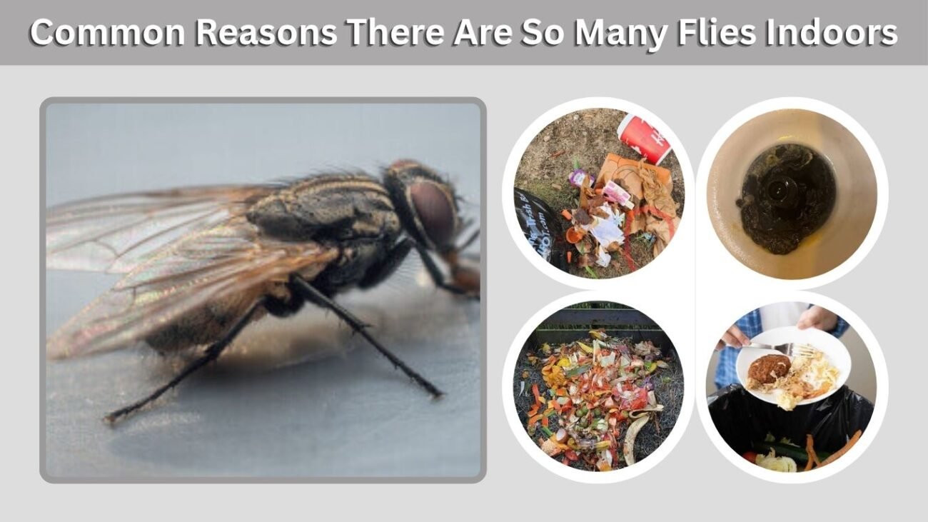 Common Reasons There Are So Many Flies Indoors